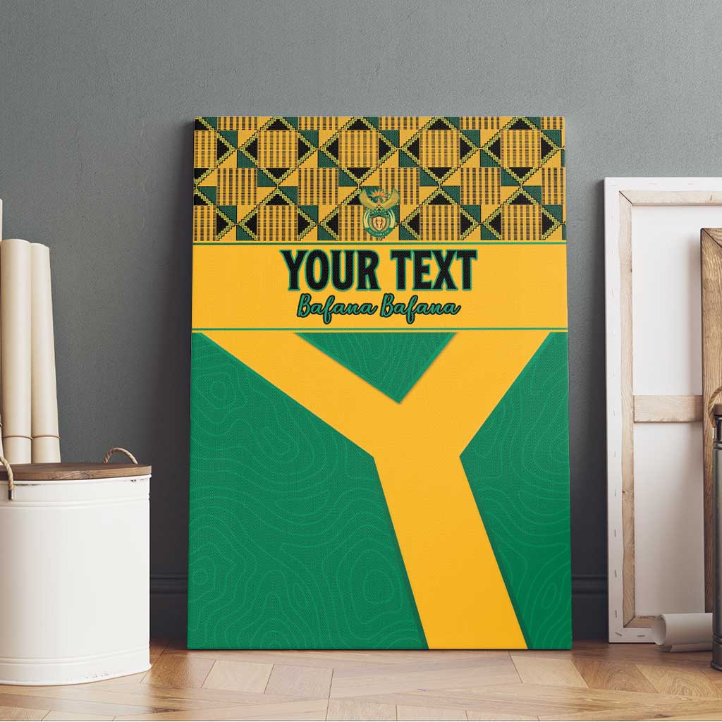 Custom South Africa Soccer Canvas Wall Art Go Champions