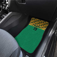 Custom South Africa Soccer Car Mats Go Champions
