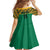 Custom South Africa Soccer Family Matching Off Shoulder Maxi Dress and Hawaiian Shirt Go Champions