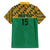 Custom South Africa Soccer Family Matching Off Shoulder Maxi Dress and Hawaiian Shirt Go Champions