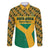 Custom South Africa Soccer Family Matching Puletasi and Hawaiian Shirt Go Champions