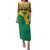 Custom South Africa Soccer Family Matching Puletasi and Hawaiian Shirt Go Champions