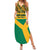 Custom South Africa Soccer Family Matching Summer Maxi Dress and Hawaiian Shirt Go Champions