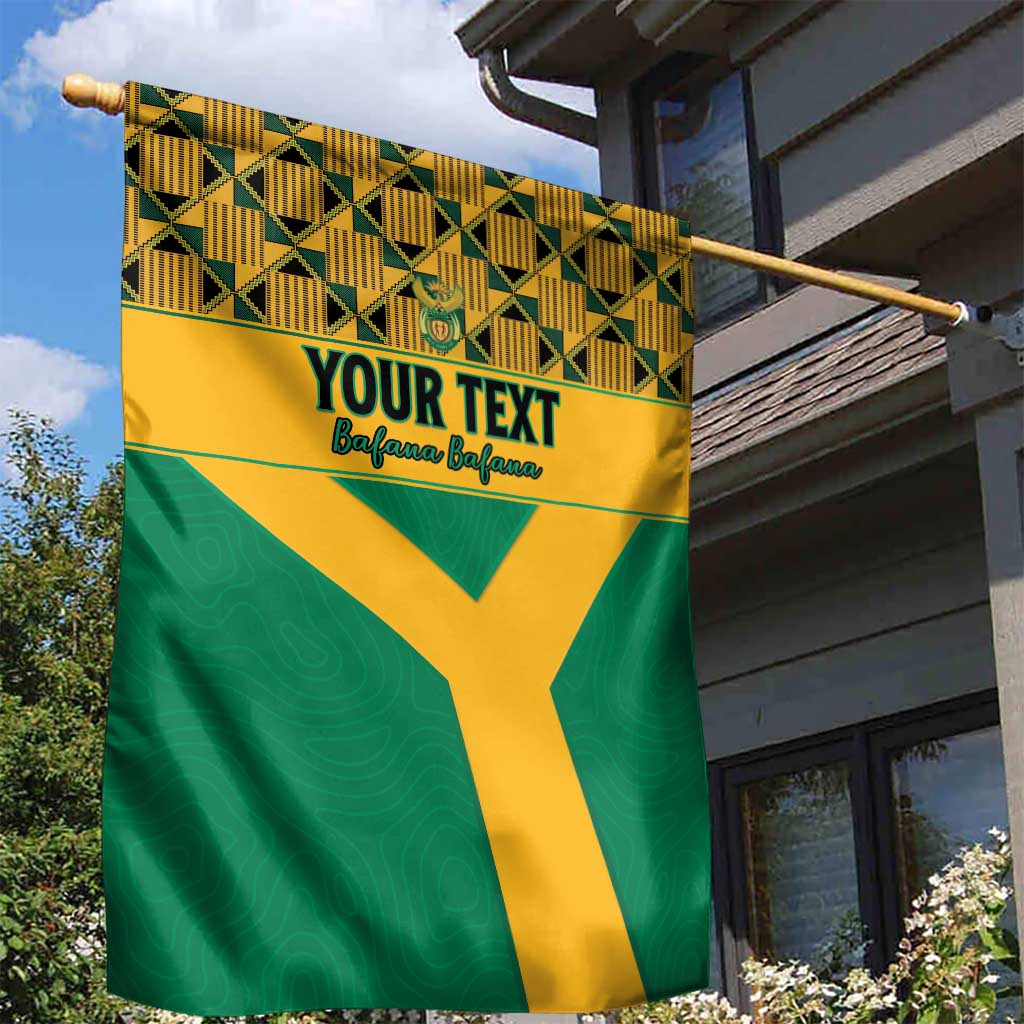 Custom South Africa Soccer Garden Flag Go Champions
