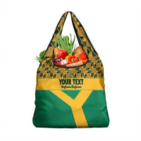 Custom South Africa Soccer Grocery Bag Go Champions