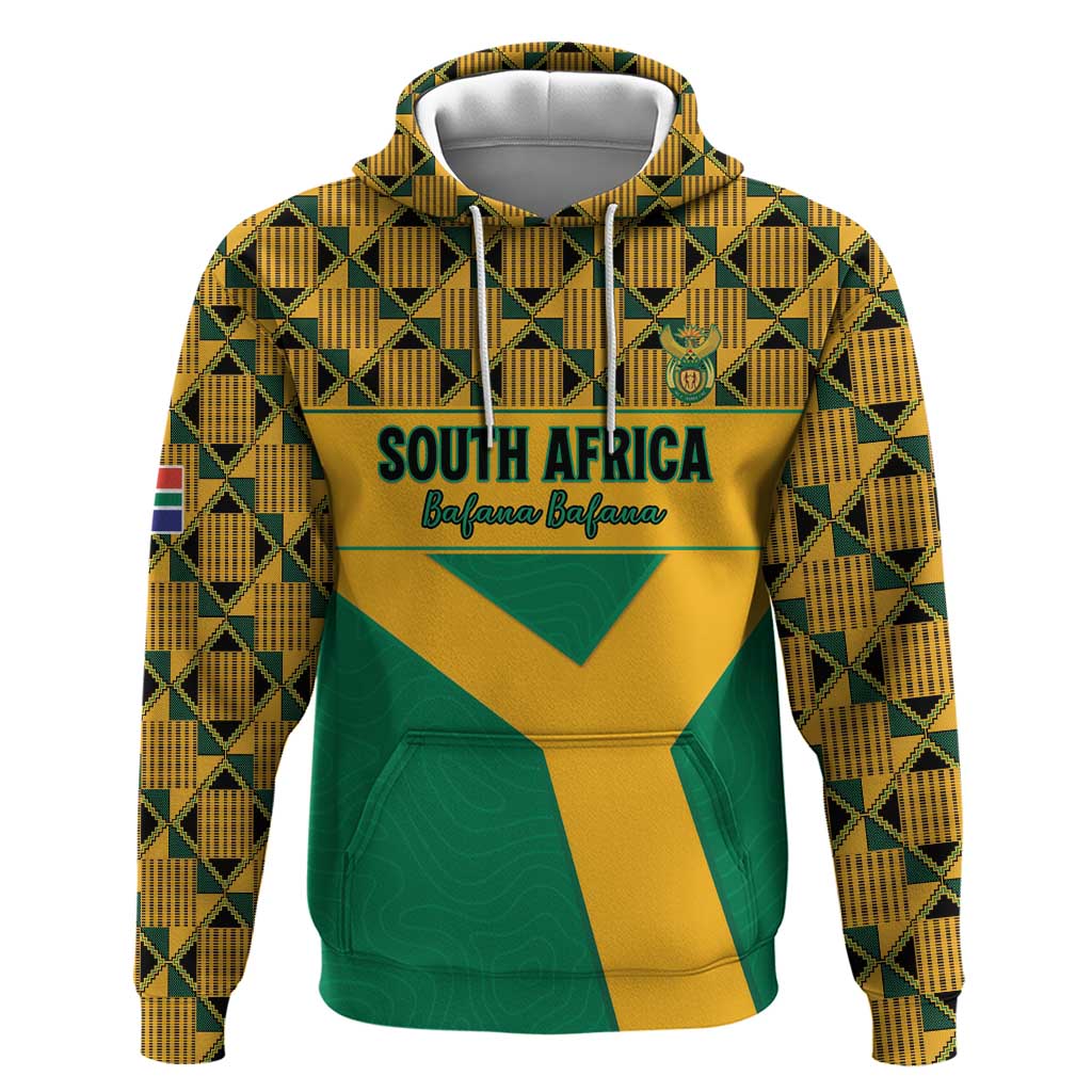 Custom South Africa Soccer Hoodie Go Champions