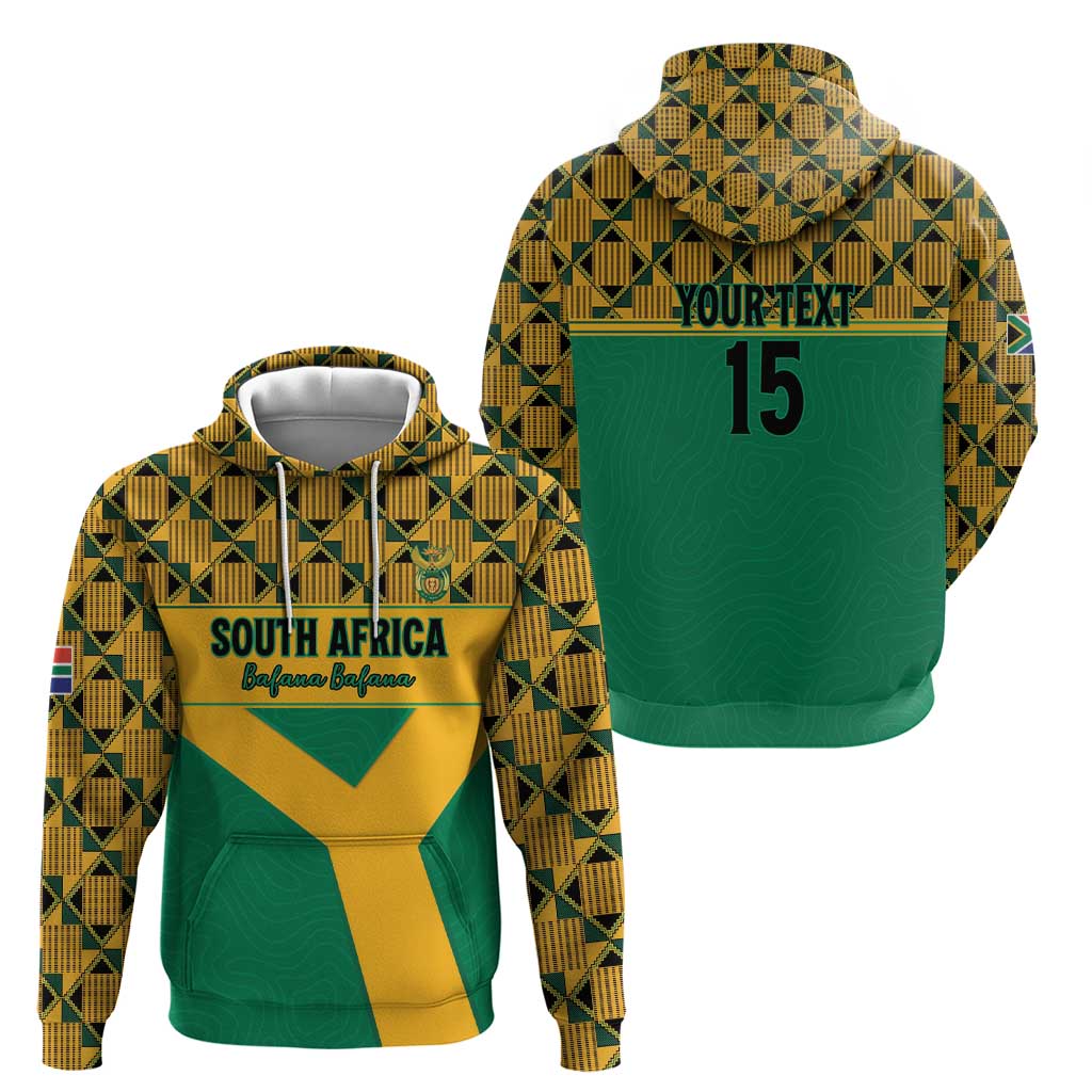 Custom South Africa Soccer Hoodie Go Champions