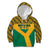 Custom South Africa Soccer Kid Hoodie Go Champions