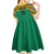 Custom South Africa Soccer Kid Short Sleeve Dress Go Champions