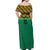 Custom South Africa Soccer Off Shoulder Maxi Dress Go Champions
