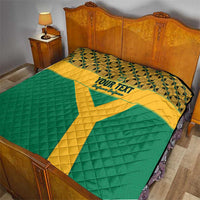 Custom South Africa Soccer Quilt Go Champions