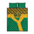 Custom South Africa Soccer Quilt Bed Set Go Champions