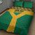 Custom South Africa Soccer Quilt Bed Set Go Champions