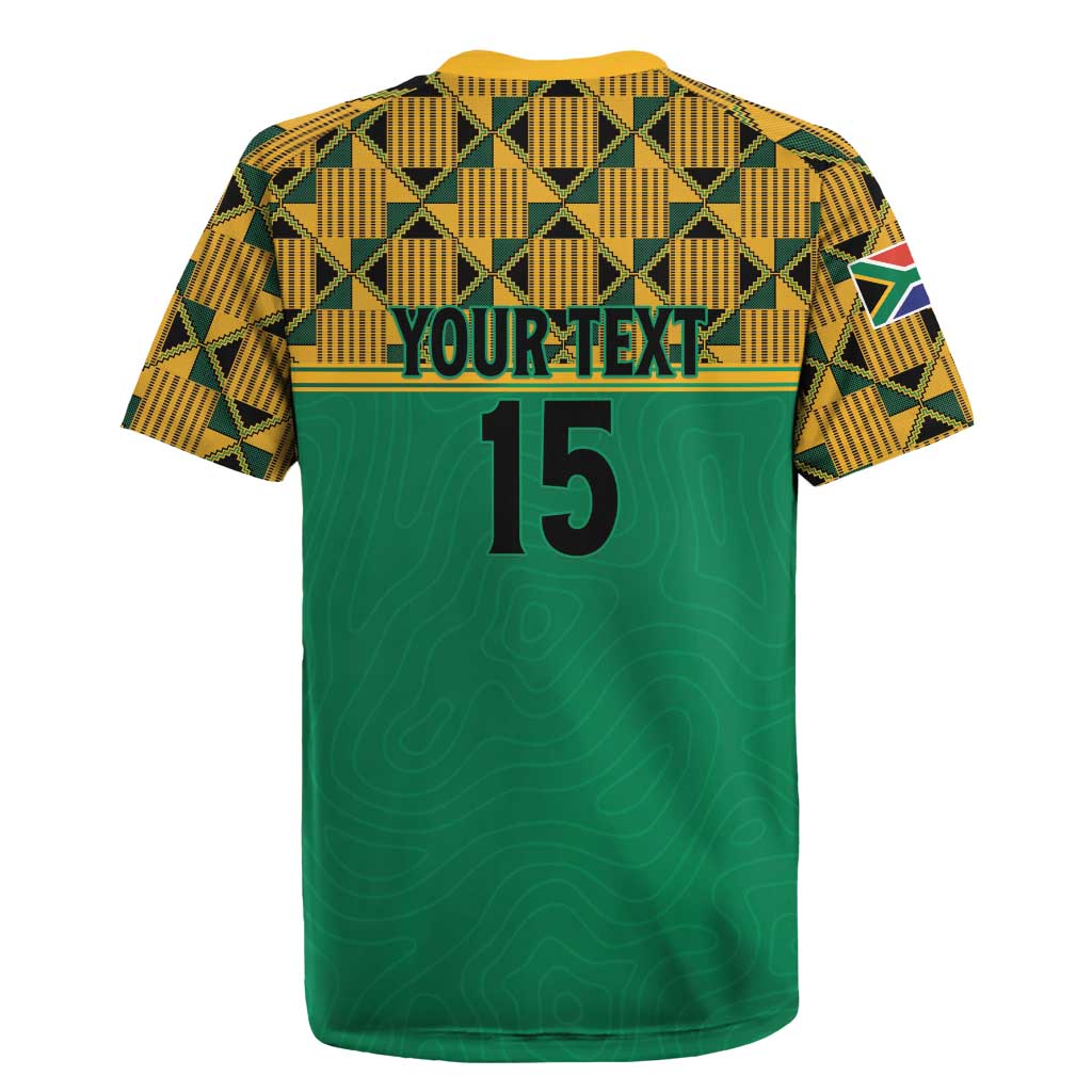 Custom South Africa Soccer Rugby Jersey Go Champions