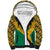 Custom South Africa Soccer Sherpa Hoodie Go Champions