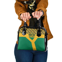 Custom South Africa Soccer Shoulder Handbag Go Champions