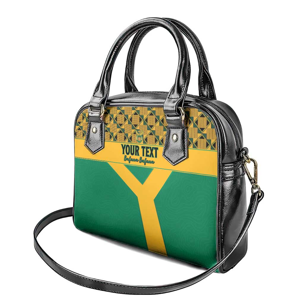 Custom South Africa Soccer Shoulder Handbag Go Champions