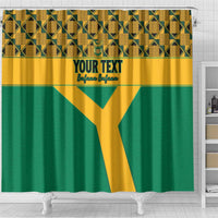 Custom South Africa Soccer Shower Curtain Go Champions