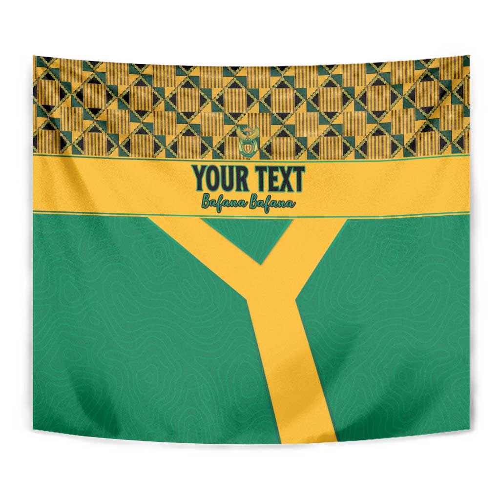 Custom South Africa Soccer Tapestry Go Champions