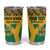 Custom South Africa Soccer Tumbler Cup Go Champions