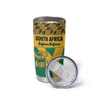 Custom South Africa Soccer Tumbler Cup Go Champions