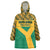 Custom South Africa Soccer Wearable Blanket Hoodie Go Champions