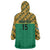 Custom South Africa Soccer Wearable Blanket Hoodie Go Champions