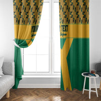 Custom South Africa Soccer Window Curtain Go Champions
