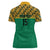Custom South Africa Soccer Women Polo Shirt Go Champions