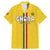 Custom Ghana Football Family Matching Mermaid Dress and Hawaiian Shirt Go Black Stars Go