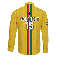 Custom Ghana Football Family Matching Mermaid Dress and Hawaiian Shirt Go Black Stars Go