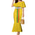 Custom Ghana Football Family Matching Mermaid Dress and Hawaiian Shirt Go Black Stars Go