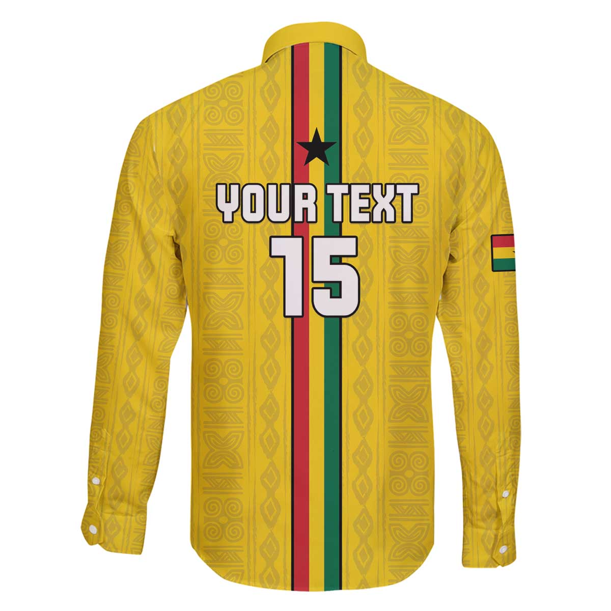 Custom Ghana Football Family Matching Off The Shoulder Long Sleeve Dress and Hawaiian Shirt Go Black Stars Go