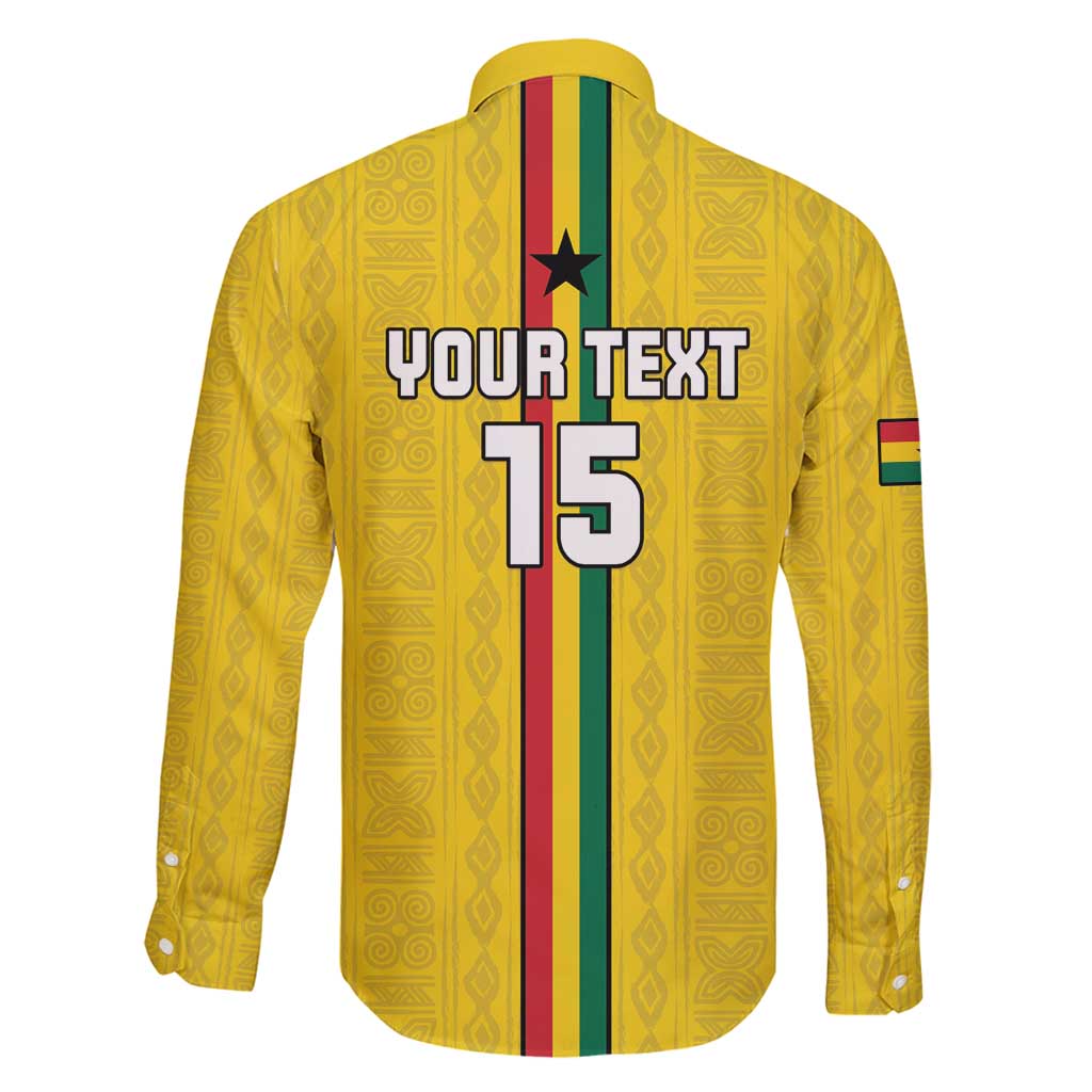 Custom Ghana Football Family Matching Off Shoulder Maxi Dress and Hawaiian Shirt Go Black Stars Go