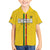 Custom Ghana Football Family Matching Off Shoulder Short Dress and Hawaiian Shirt Go Black Stars Go