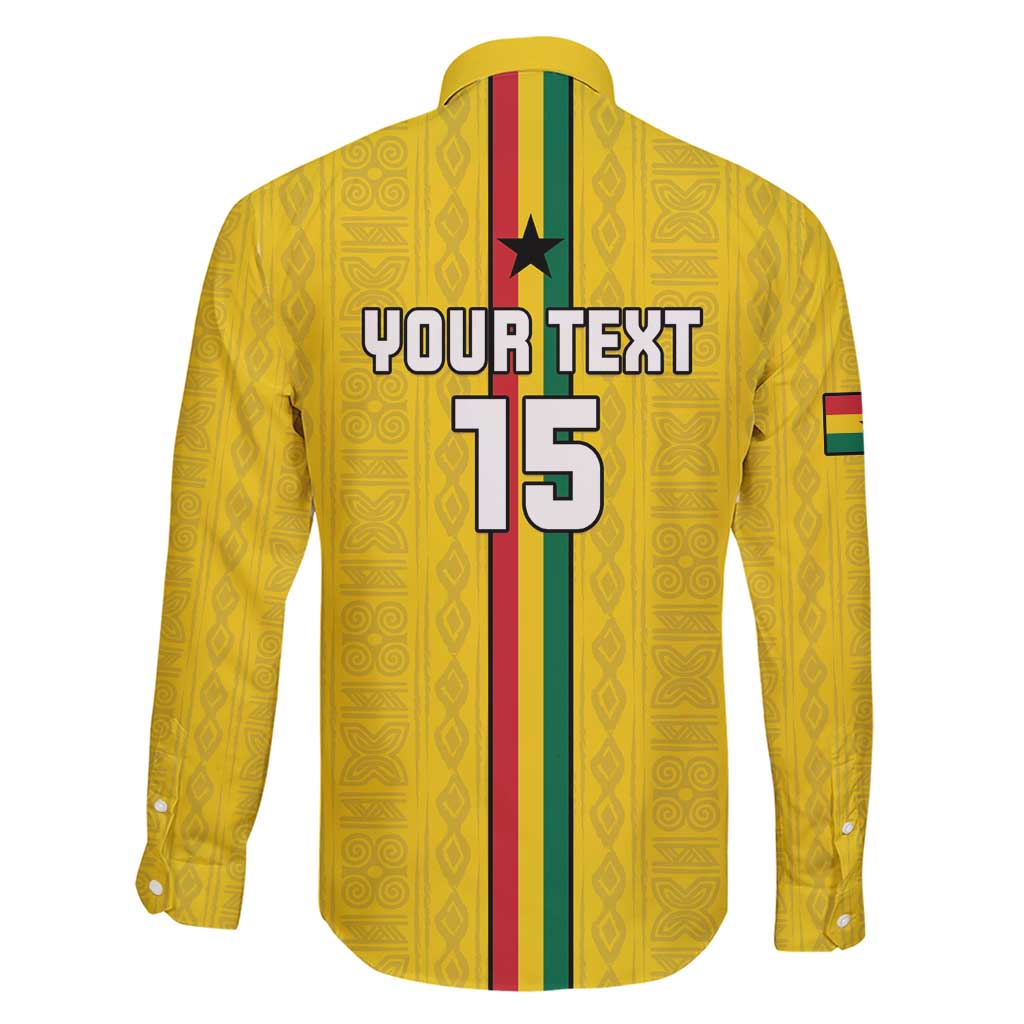 Custom Ghana Football Family Matching Short Sleeve Bodycon Dress and Hawaiian Shirt Go Black Stars Go