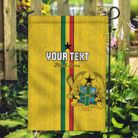 Custom Ghana Football Garden Flag Go Black Stars Go