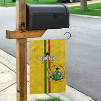 Custom Ghana Football Garden Flag Go Black Stars Go