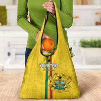 Custom Ghana Football Grocery Bag Go Black Stars Go