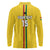 Custom Ghana Football Long Sleeve Polo Shirt Go Black Stars Go
