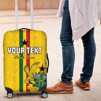 Custom Ghana Football Luggage Cover Go Black Stars Go