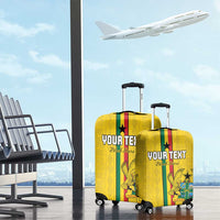 Custom Ghana Football Luggage Cover Go Black Stars Go