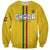 Custom Ghana Football Sweatshirt Go Black Stars Go