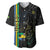 Custom Gabon Football Baseball Jersey Go Les Pantheres - Black Ver