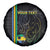 Custom Gabon Football Spare Tire Cover Go Les Pantheres - Black Ver