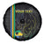Custom Gabon Football Spare Tire Cover Go Les Pantheres - Black Ver
