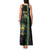 Custom Gabon Football Tank Maxi Dress Go Les Pantheres - Black Ver