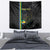 Custom Gabon Football Tapestry Go Les Pantheres - Black Ver