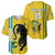 Custom Gabon Football Baseball Jersey Go Les Pantheres - Yellow Ver