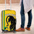 Custom Gabon Football Luggage Cover Go Les Pantheres - Yellow Ver